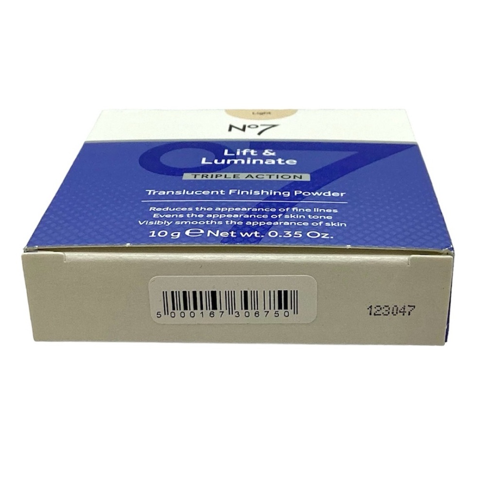 No. 7 Lift & Luminate Triple Action Translucent Finishing Powder, (Light) (NWT) - Picture 8 of 8